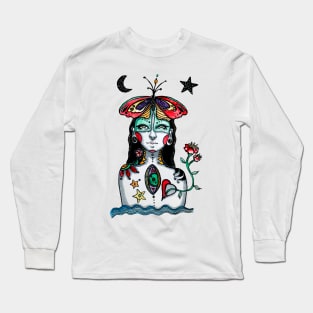 Serene at Night Long Sleeve T-Shirt